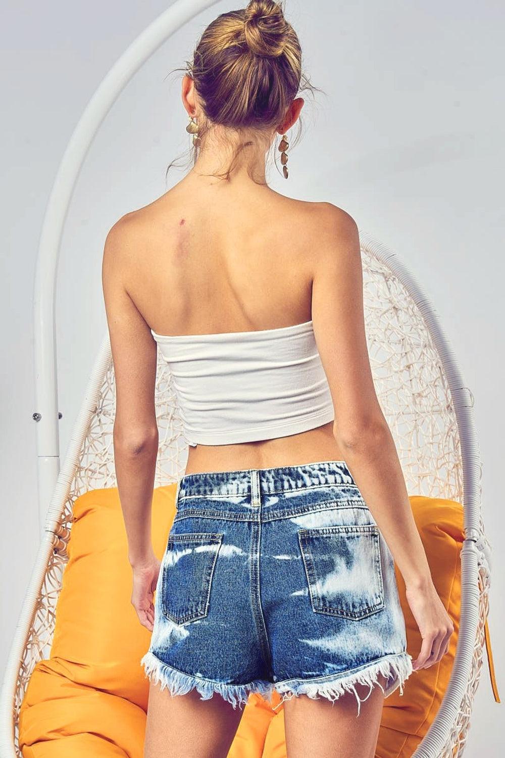 Mid Rise Flare Jeans- Doss Dollz