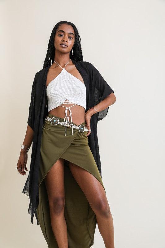 Mid Rise Flare Jeans- Doss Dollz
