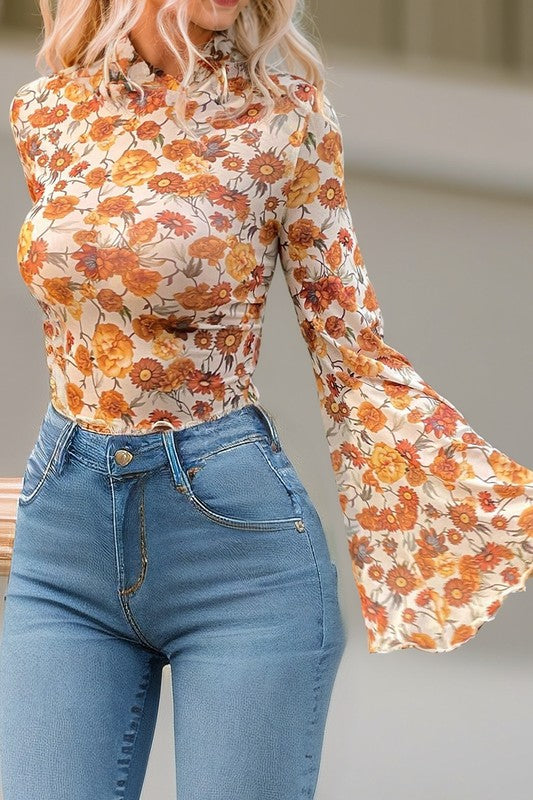 Mid Rise Flare Jeans- Doss Dollz