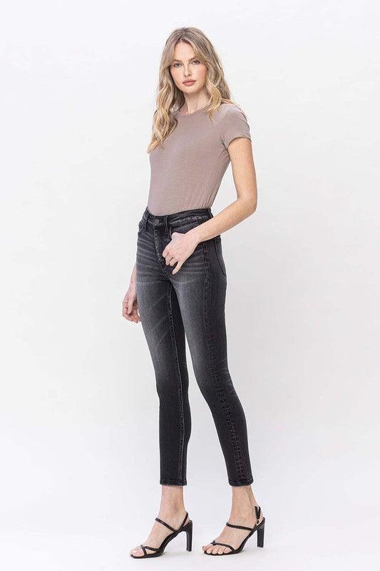 Mid Rise Flare Jeans- Doss Dollz