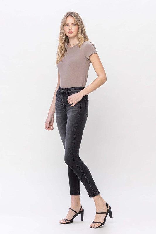 Mid Rise Flare Jeans- Doss Dollz