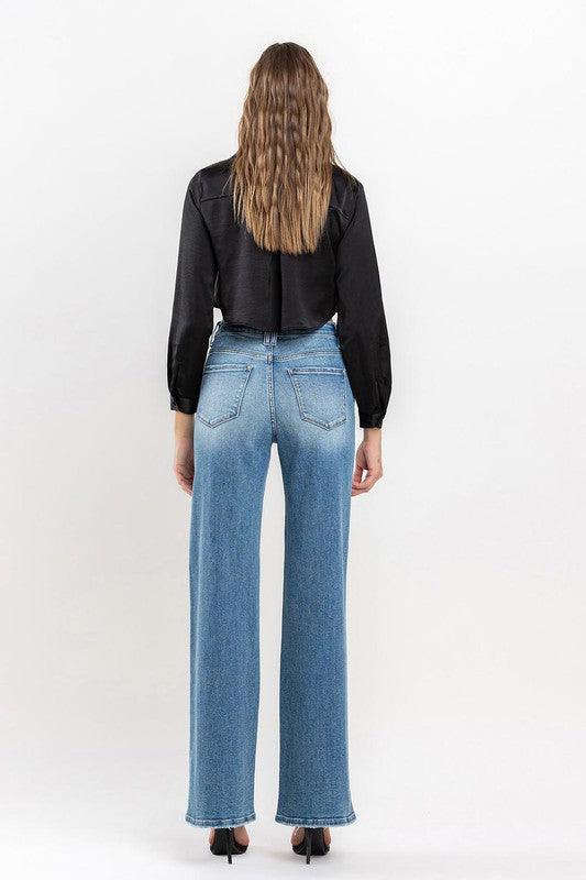 Mid Rise Flare Jeans- Doss Dollz