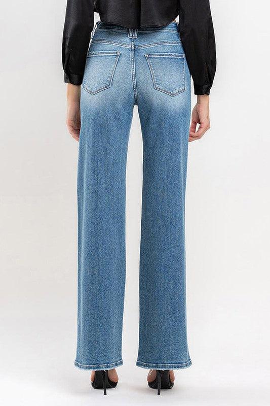 Mid Rise Flare Jeans- Doss Dollz