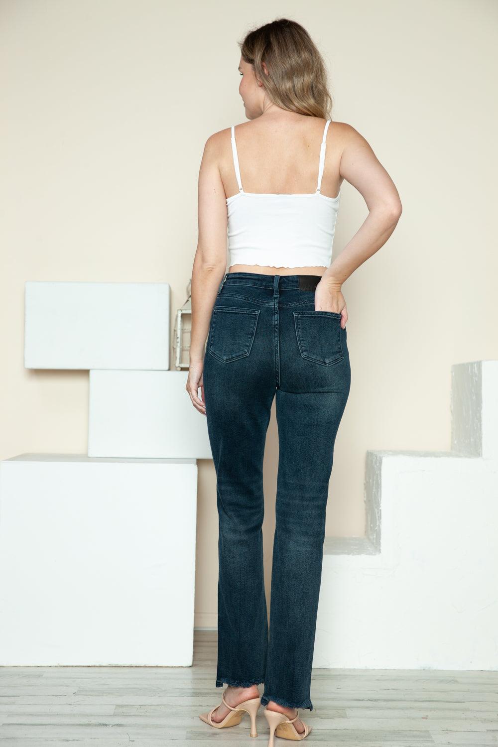 Mid Rise Flare Jeans- Doss Dollz