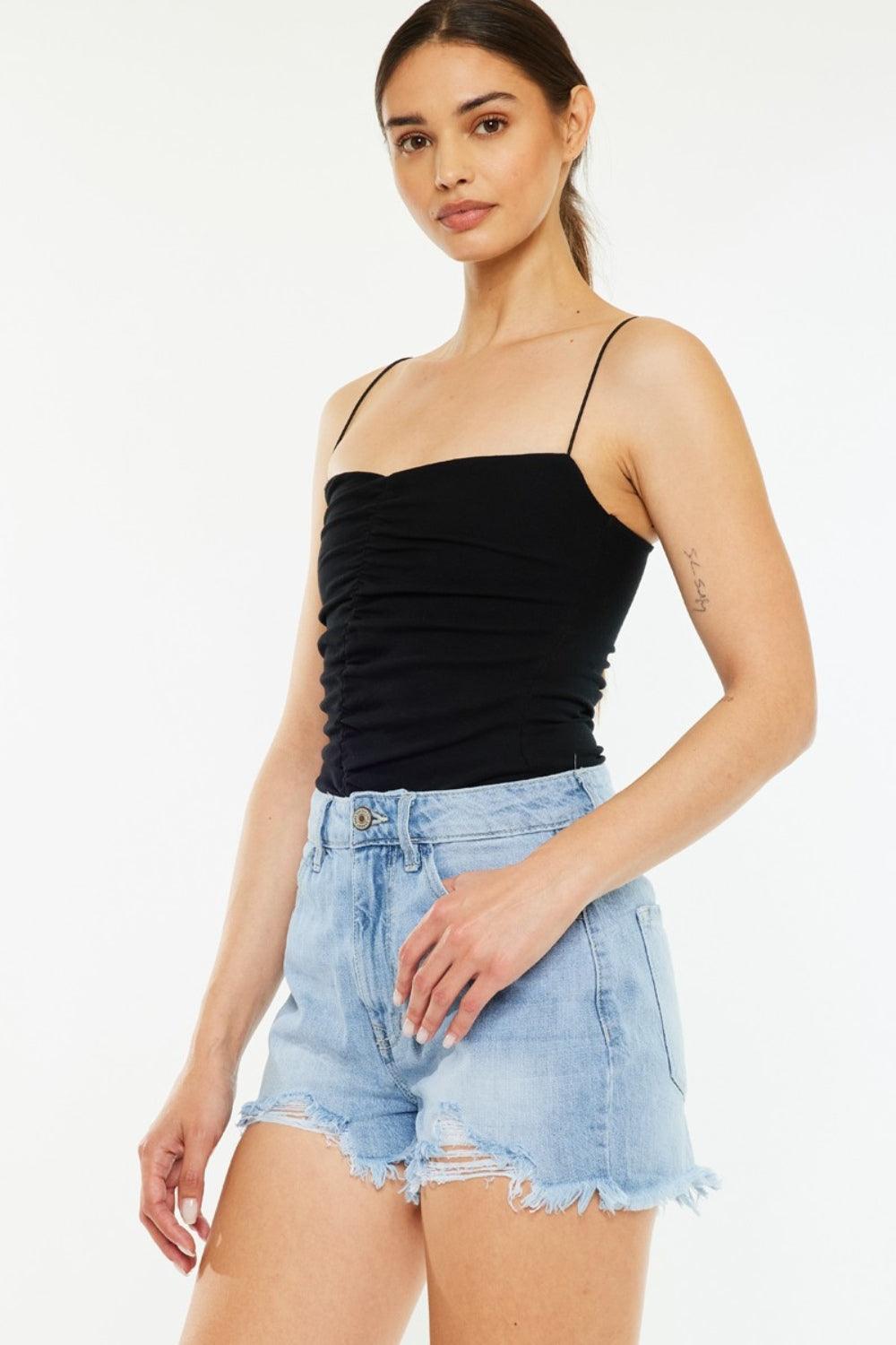 Mid Rise Flare Jeans- Doss Dollz