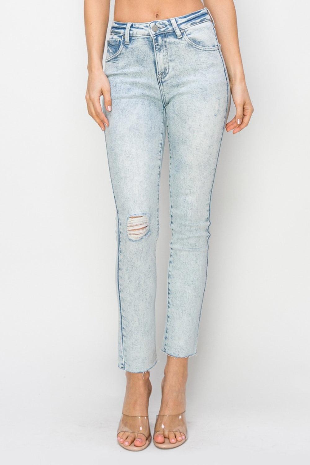 Mid Rise Flare Jeans- Doss Dollz