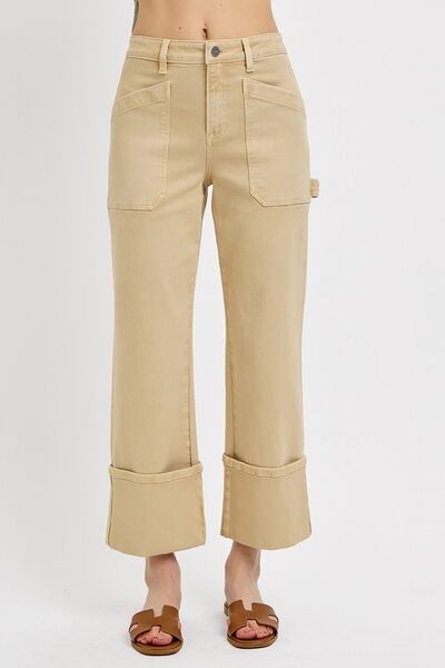 Mid Rise Flare Jeans- Doss Dollz