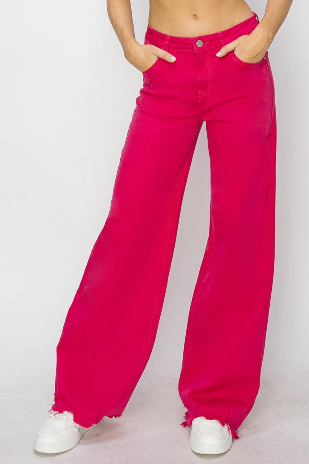 Mid Rise Flare Jeans- Doss Dollz