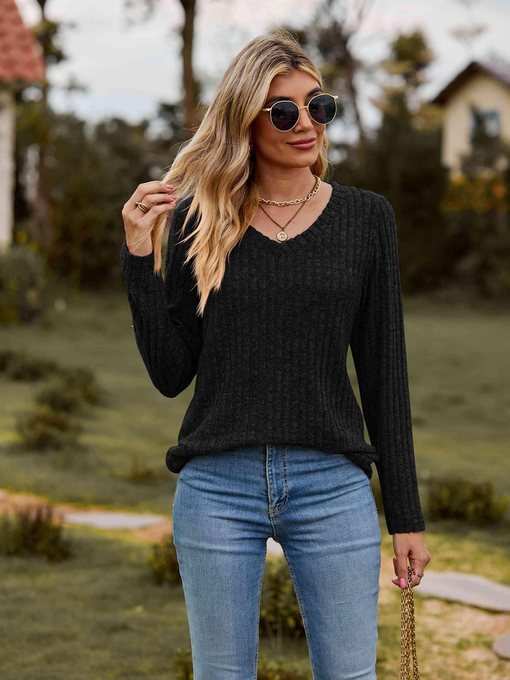 Mid Rise Flare Jeans- Doss Dollz