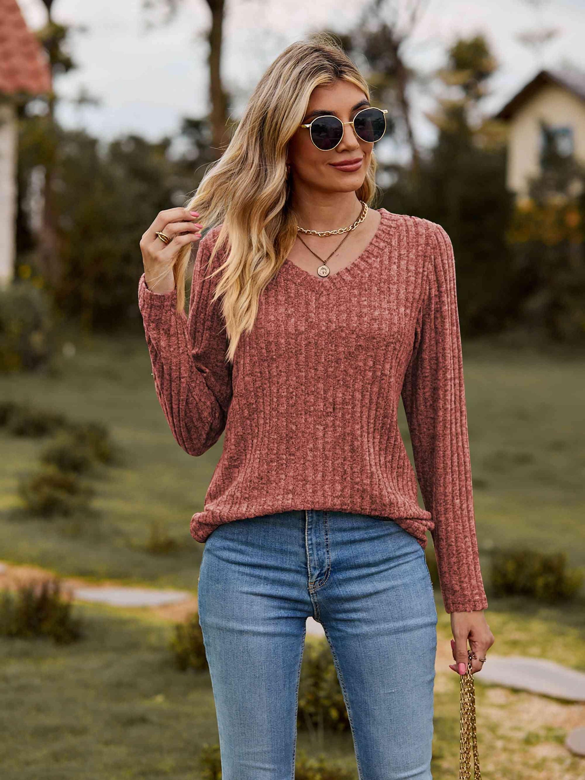 Mid Rise Flare Jeans- Doss Dollz