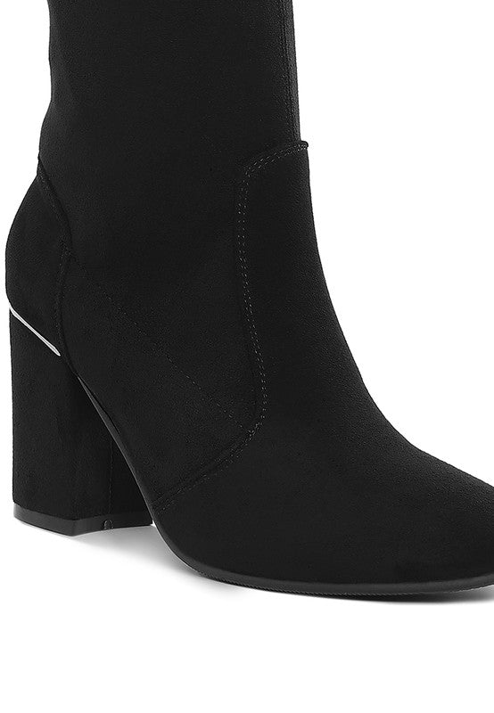 Saloniki Microfiber Calf Boots