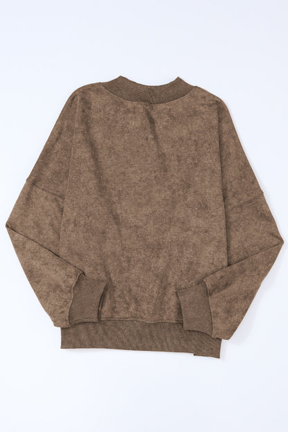 Brown HOWDY Western Fashion Graphic Sweatshirt