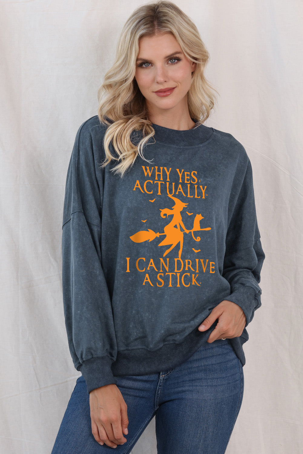 Brown HOWDY Western Fashion Graphic Sweatshirt
