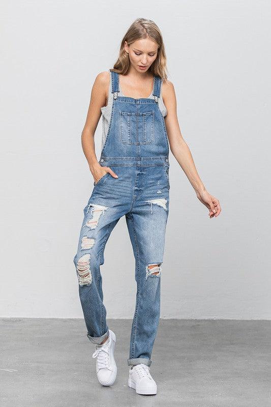 Mid Rise Flare Jeans- Doss Dollz