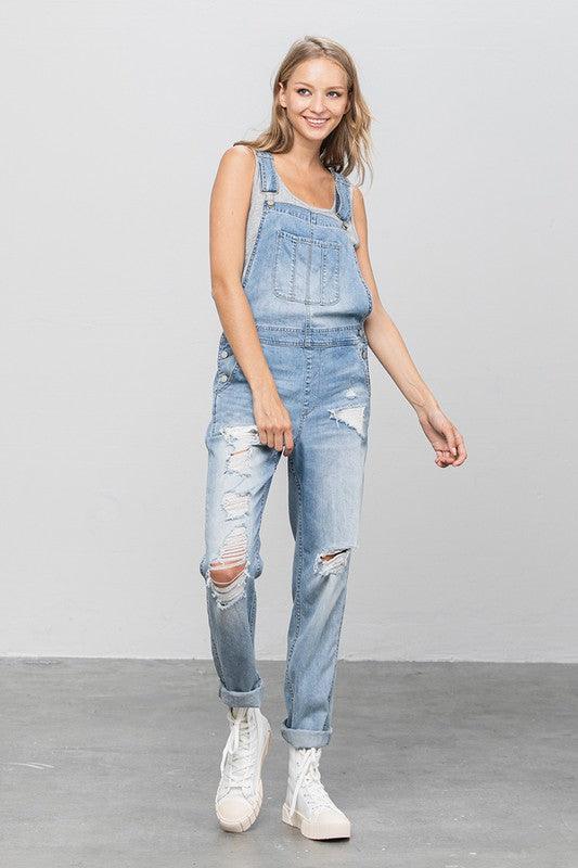 Mid Rise Flare Jeans- Doss Dollz