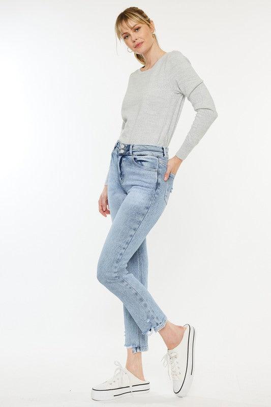 Mid Rise Flare Jeans- Doss Dollz