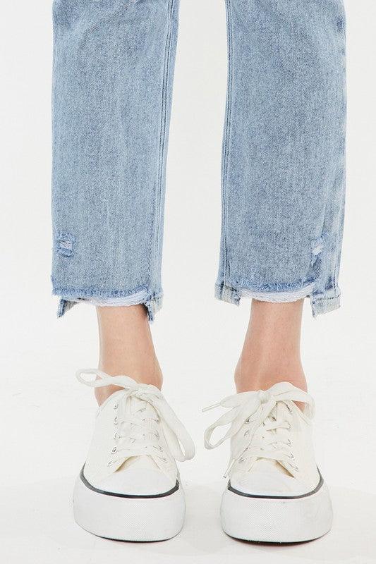 Mid Rise Flare Jeans- Doss Dollz