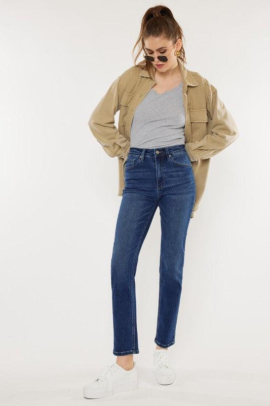 Mid Rise Flare Jeans- Doss Dollz