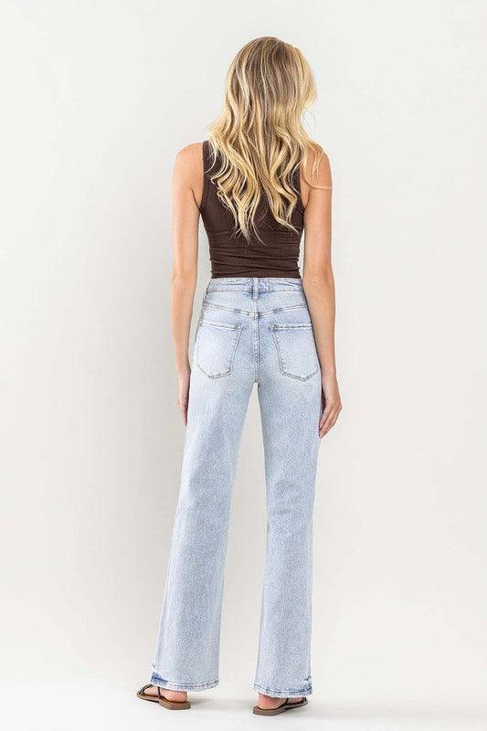 Mid Rise Flare Jeans- Doss Dollz