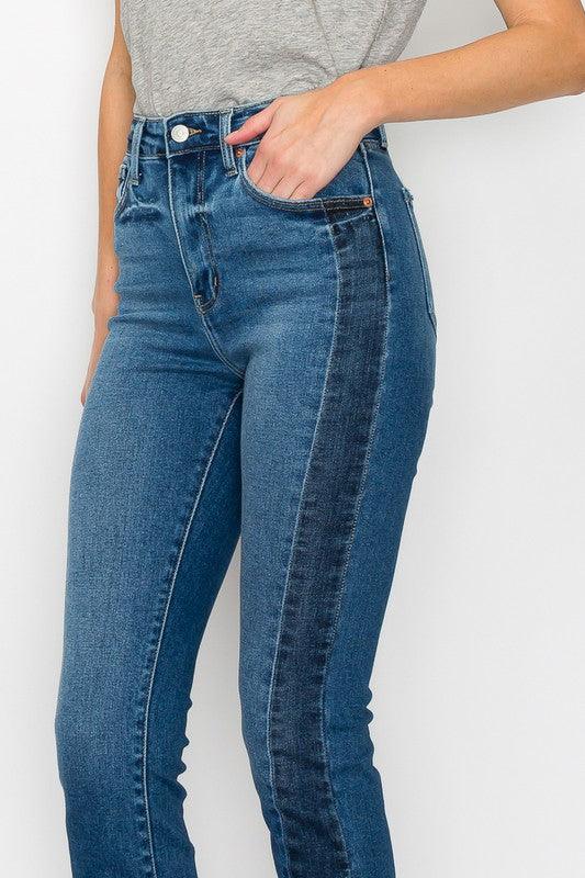 Mid Rise Flare Jeans- Doss Dollz