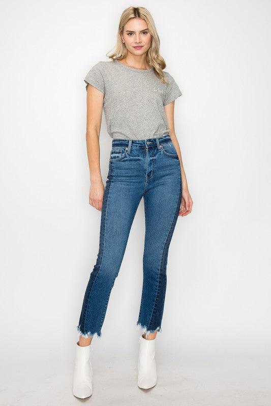 Mid Rise Flare Jeans- Doss Dollz