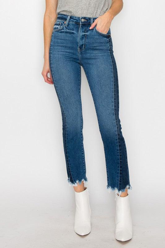 Mid Rise Flare Jeans- Doss Dollz