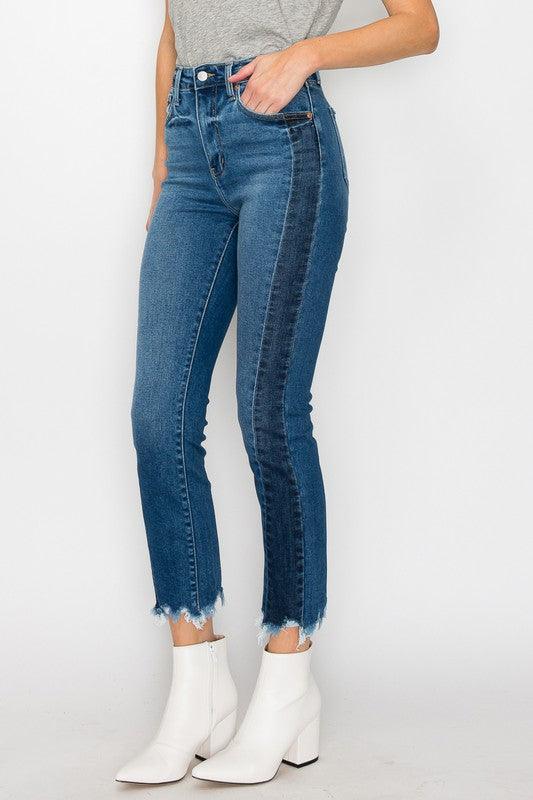 Mid Rise Flare Jeans- Doss Dollz