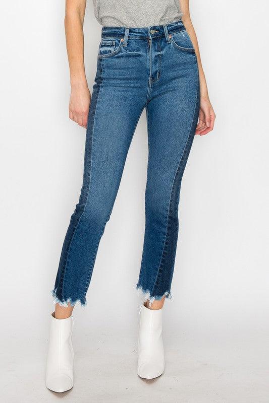 Mid Rise Flare Jeans- Doss Dollz