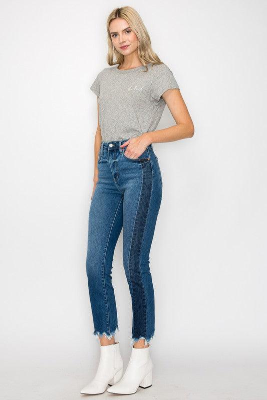 Mid Rise Flare Jeans- Doss Dollz