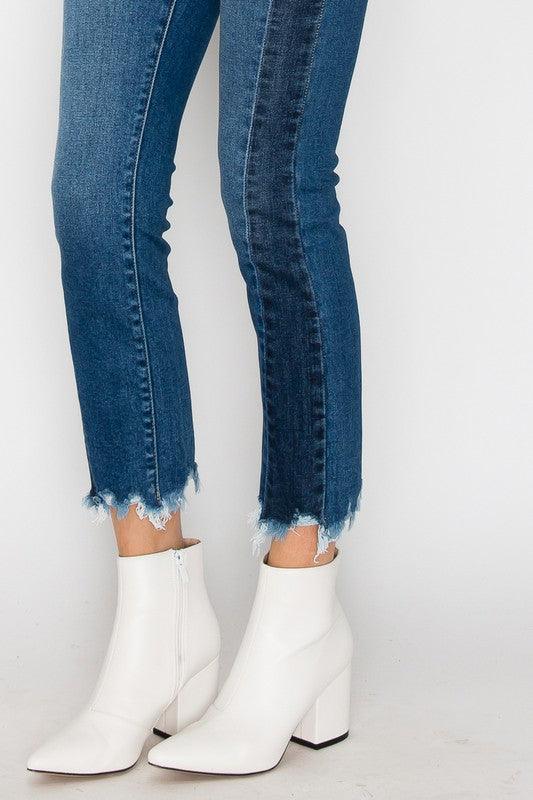 Mid Rise Flare Jeans- Doss Dollz