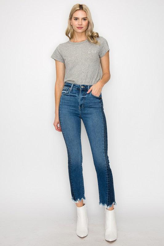 Mid Rise Flare Jeans- Doss Dollz