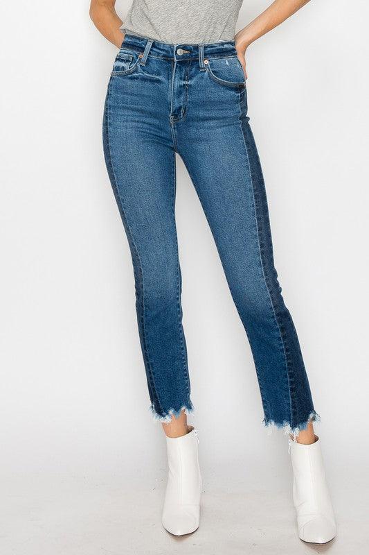 Mid Rise Flare Jeans- Doss Dollz