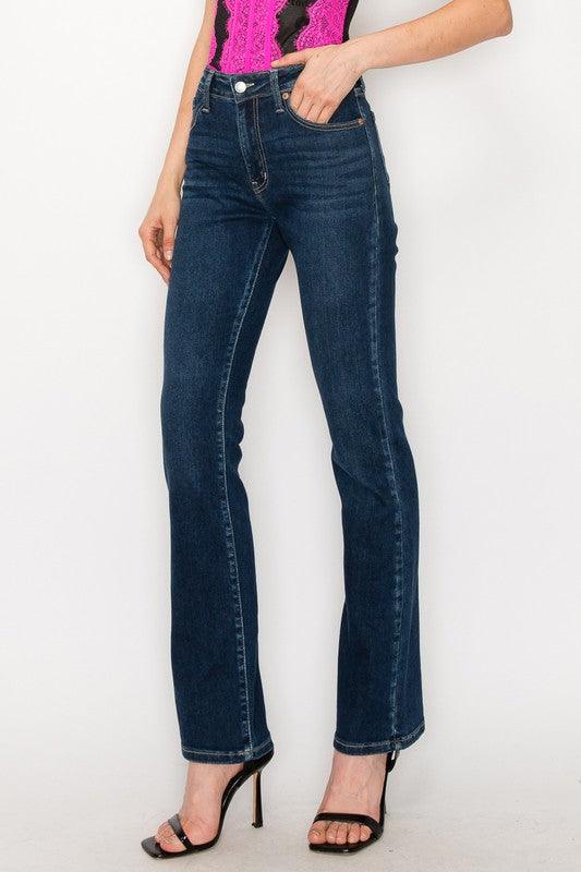 Mid Rise Flare Jeans- Doss Dollz