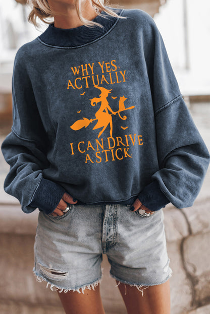 Brown HOWDY Western Fashion Graphic Sweatshirt