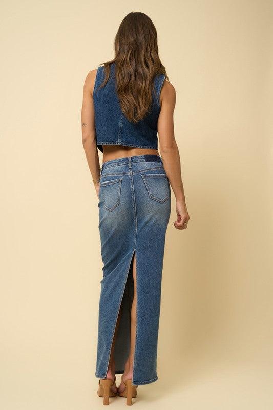 Mid Rise Flare Jeans- Doss Dollz