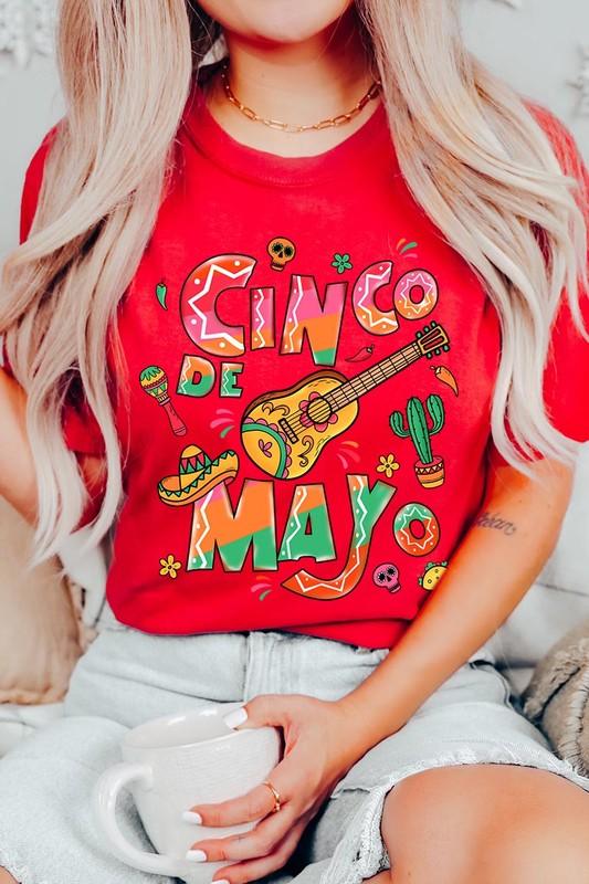 Cinco De Mayo Mexico Party Graphic T Shirts