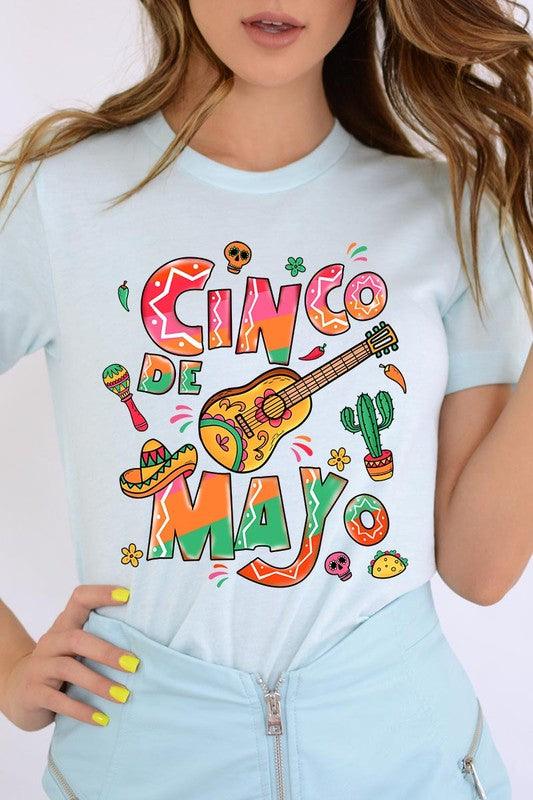 Cinco De Mayo Mexico Party Graphic T Shirts