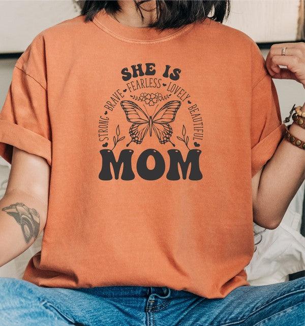 SHE IS MOM Comfort Color Tee