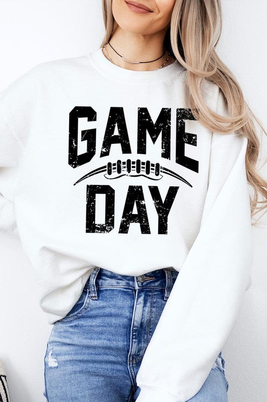 Game Day Football Graphic Fleece Sweatshirts