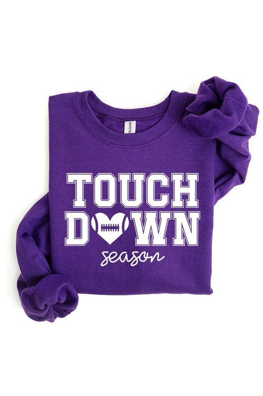 Touchdown Season Graphic Fleece Sweatshirts