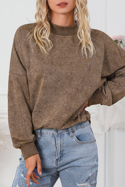 Brown HOWDY Western Fashion Graphic Sweatshirt