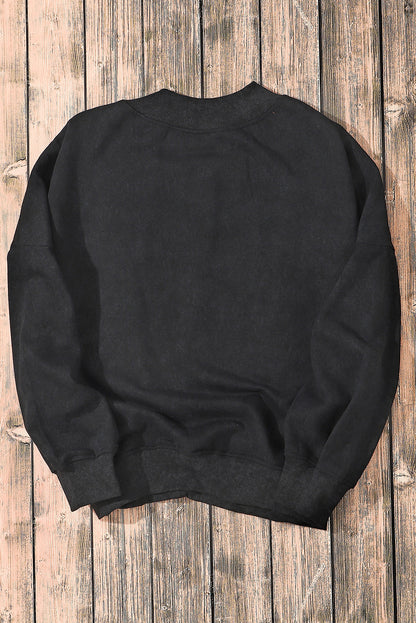 Brown HOWDY Western Fashion Graphic Sweatshirt