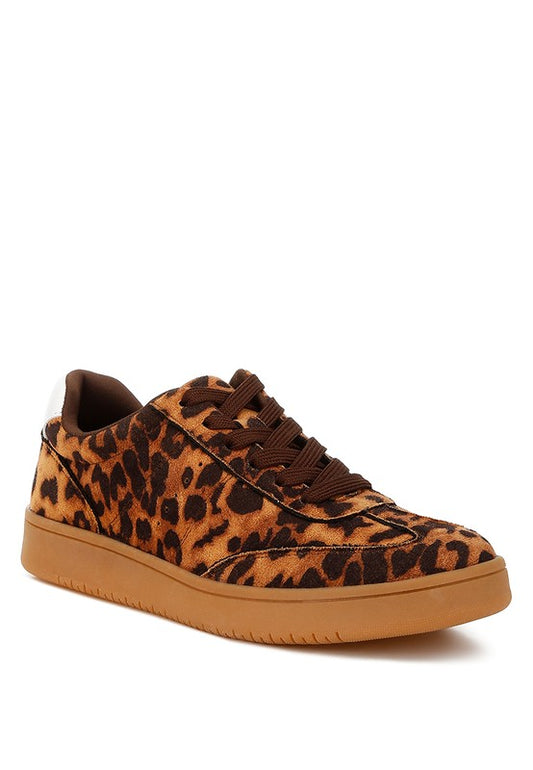 Prowler Leopard Chunky Sneakers