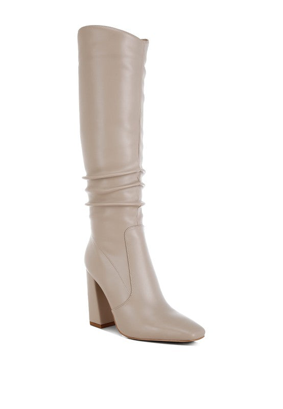 Yanir Slouchy Shaft Knee-High Boots