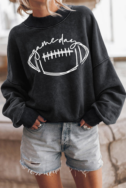 Brown HOWDY Western Fashion Graphic Sweatshirt