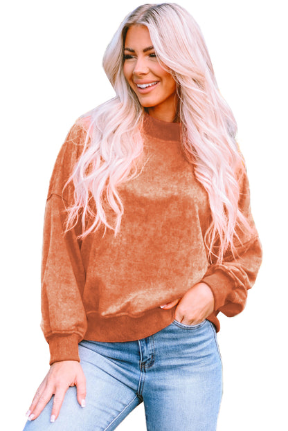 Brown HOWDY Western Fashion Graphic Sweatshirt