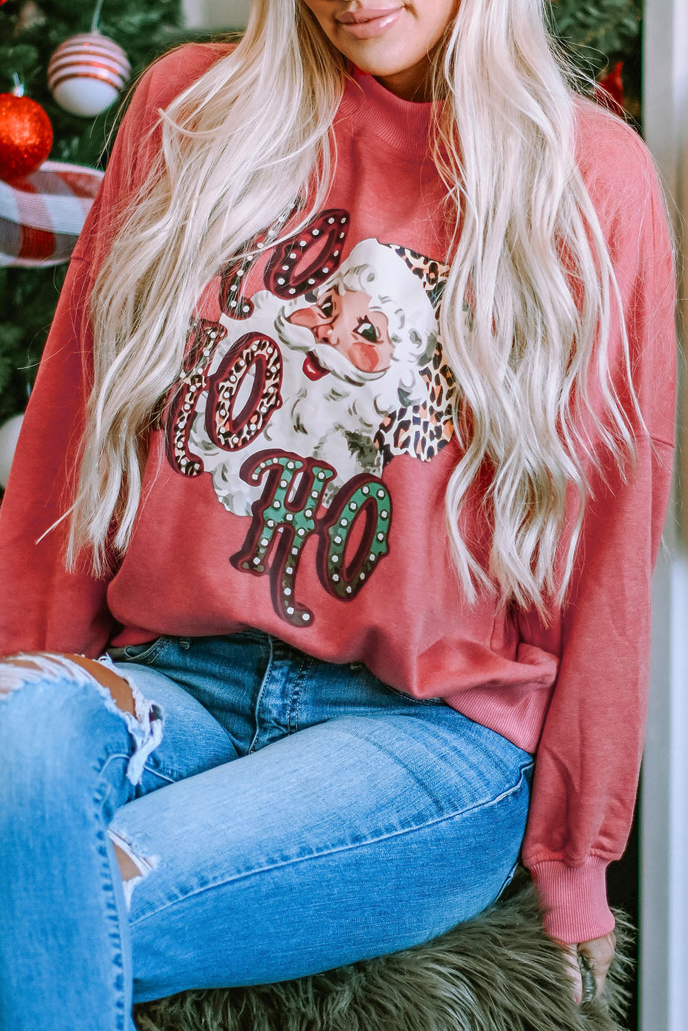Brown HOWDY Western Fashion Graphic Sweatshirt