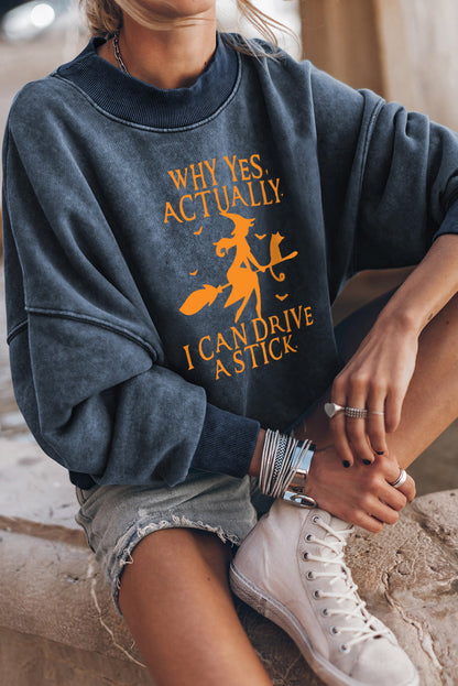Brown HOWDY Western Fashion Graphic Sweatshirt
