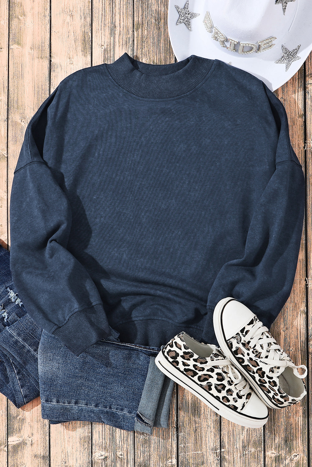 Brown HOWDY Western Fashion Graphic Sweatshirt