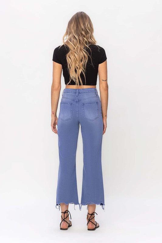 Mid Rise Flare Jeans- Doss Dollz